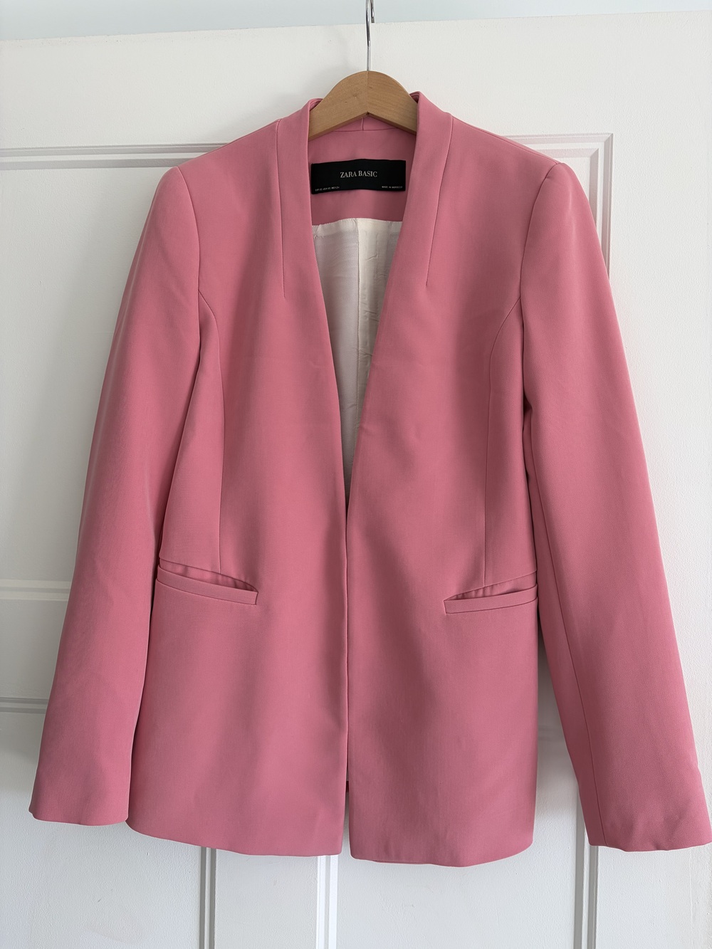Pink blazer